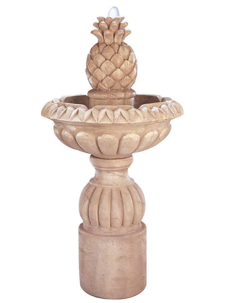 Pina Cascada Cast Stone Garden Fountain - Outdoor Art Pros