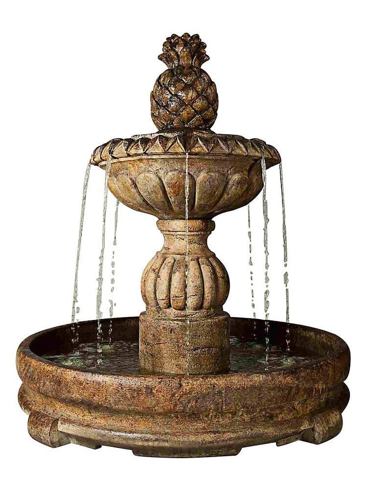 Pina Cascada in Rondo Pool Outdoor Fountain - Outdoor Art Pros