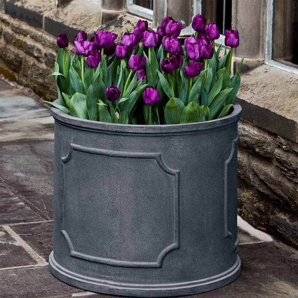 Portsmouth Round Lead Lite Planter - Extra Large - Outdoor Art Pros