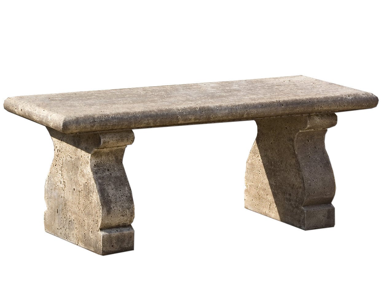 Provencal Stone Bench - Outdoor Art Pros