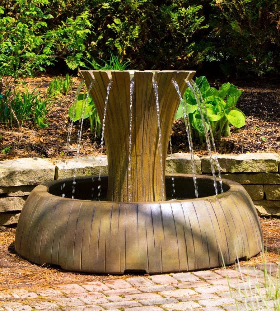 Radiance Lighted Outdoor Fountain - Outdoor Art Pros