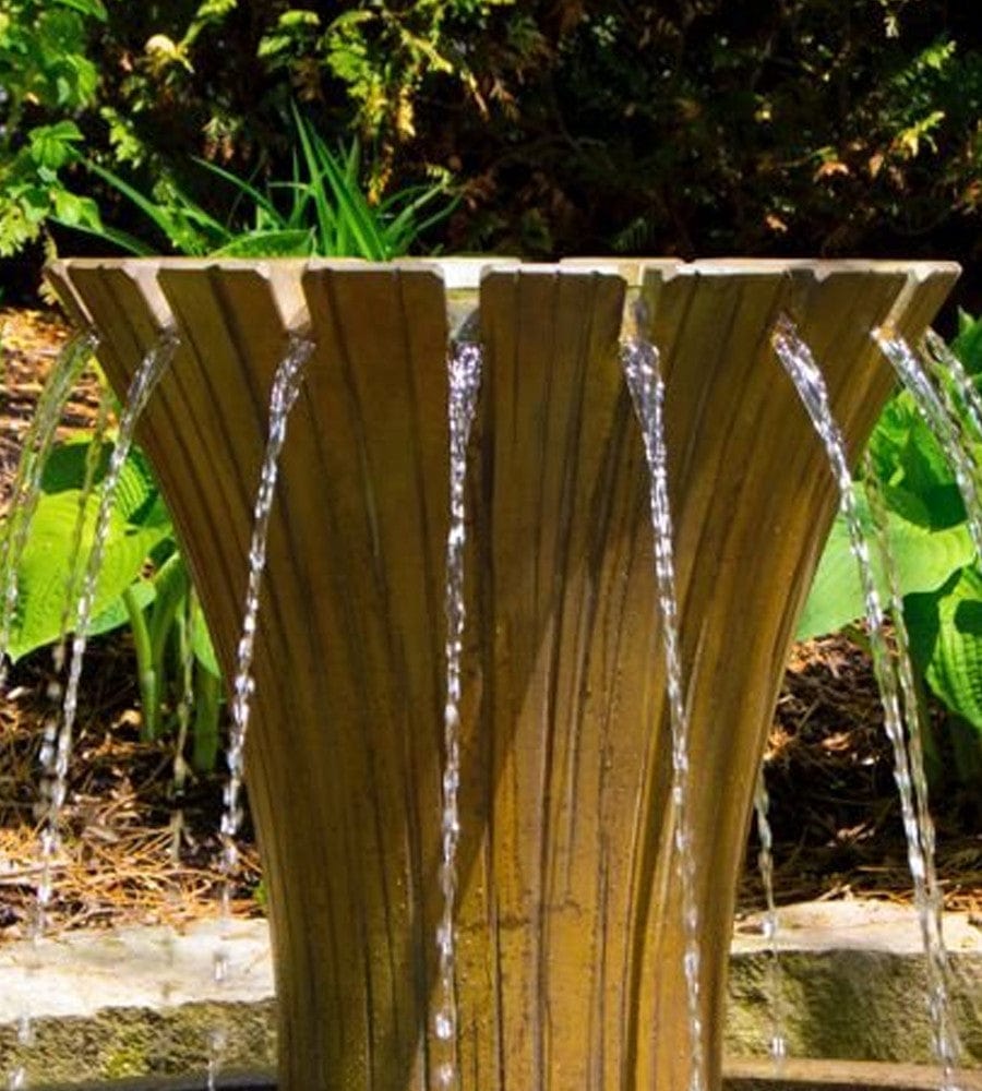Radiance Lighted Outdoor Fountain - Outdoor Art Pros