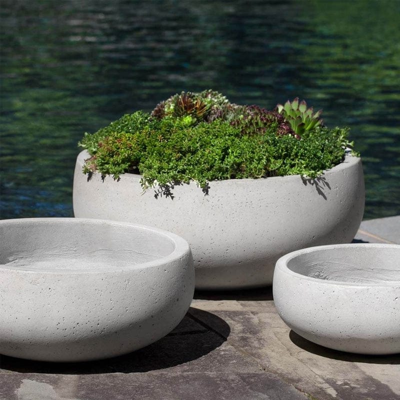 Rio Bowl in Playa Blanca Set of 3 - Outdoor Art Pros