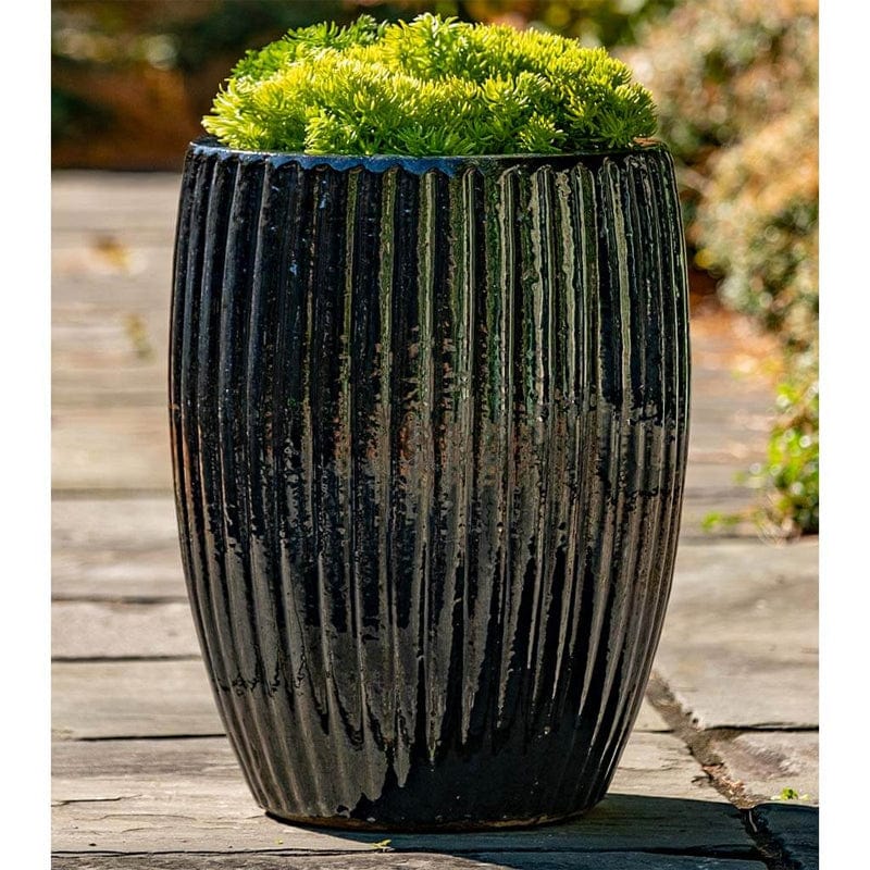 Riva Planter Set of 2 in Ink - Outdoor Art Pros
