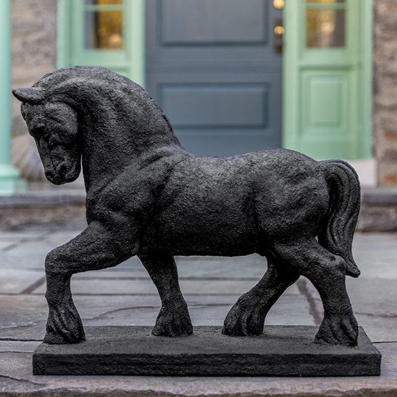 Roman Horse Garden Statue