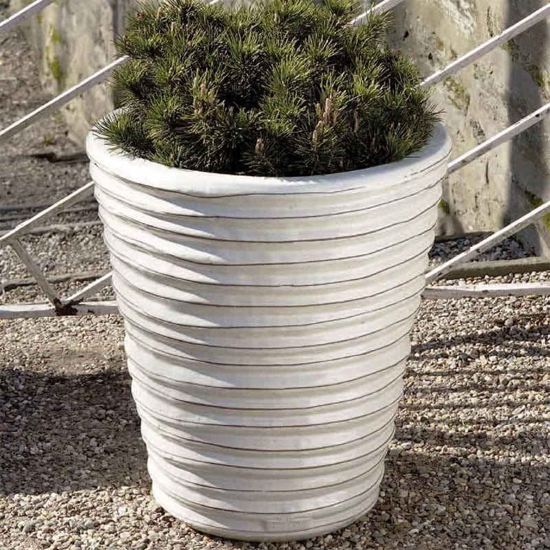Round Ruffle Planter Nested Set of 3 | Glazed Collection