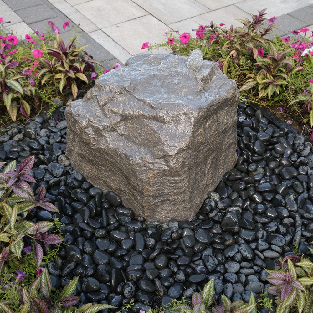 Sand River Falls Stone Garden Fountain - Outdoor Art Pros