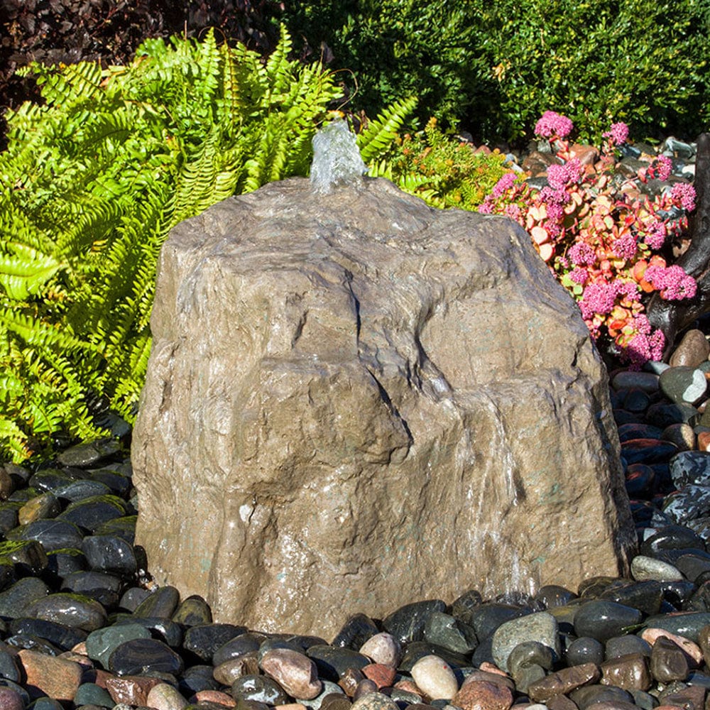 Sand River Falls Stone Garden Fountain - Outdoor Art Pros
