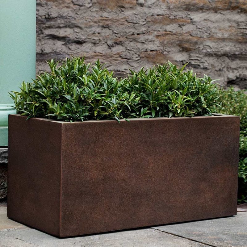 Sandal Planter 361818 Rust Lite - Outdoor Art Pros