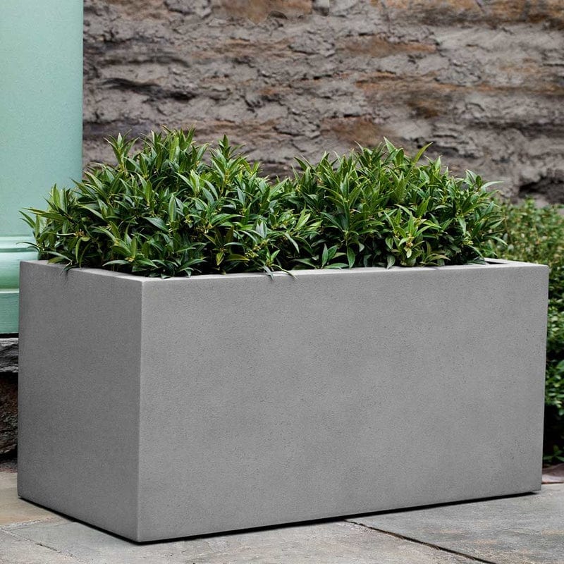 Sandal Planter 361818 Stone Grey Lite - Outdoor Art Pros