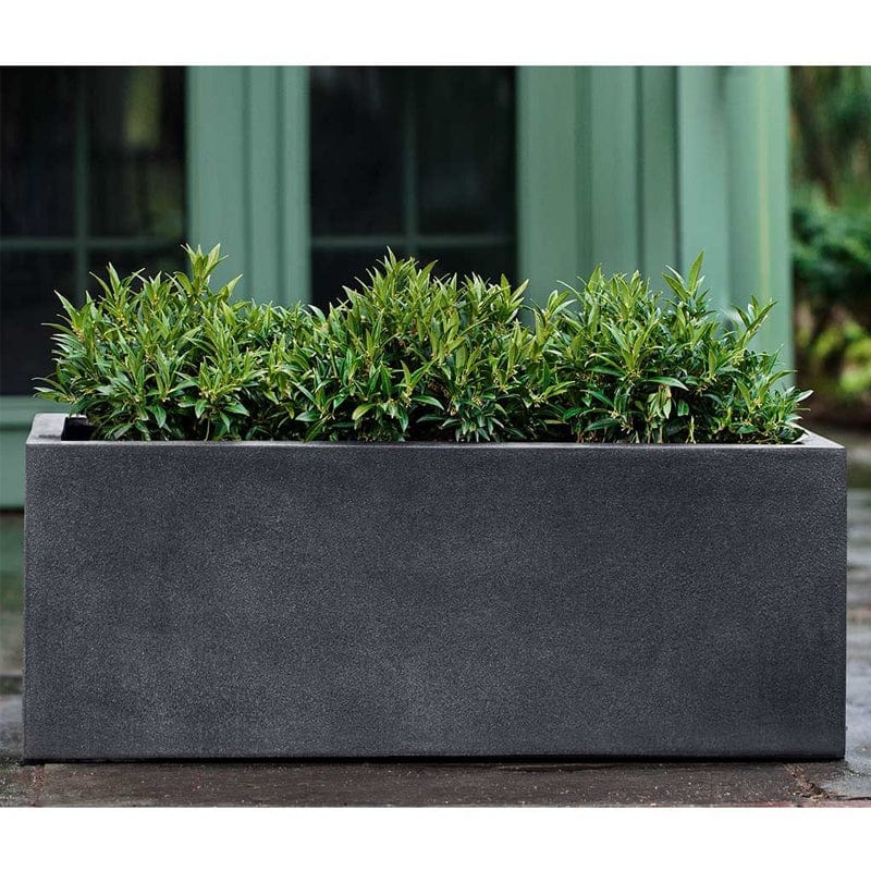 Sandal Planter 481818 Charcoal Premium Lite - Outdoor Art Pros