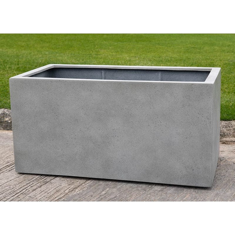 Sandal Planter 481818 Stone Grey Lite - Outdoor Art Pros