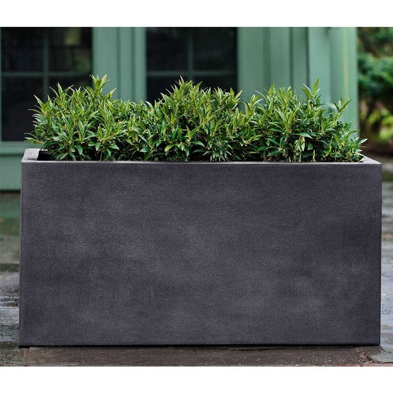Sandal Planter 482424 Charcoal Premium Lite - Outdoor Art Pros