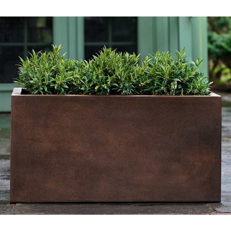 Sandal Planter 482424 Rust Lite - Outdoor Art Pros