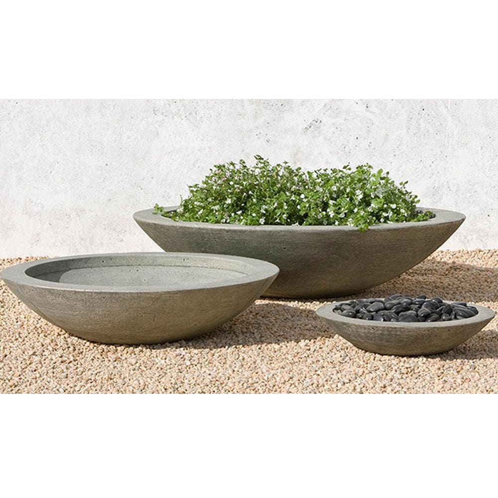 Low Zen Small Planter Bowl - Outdoor Art Pros