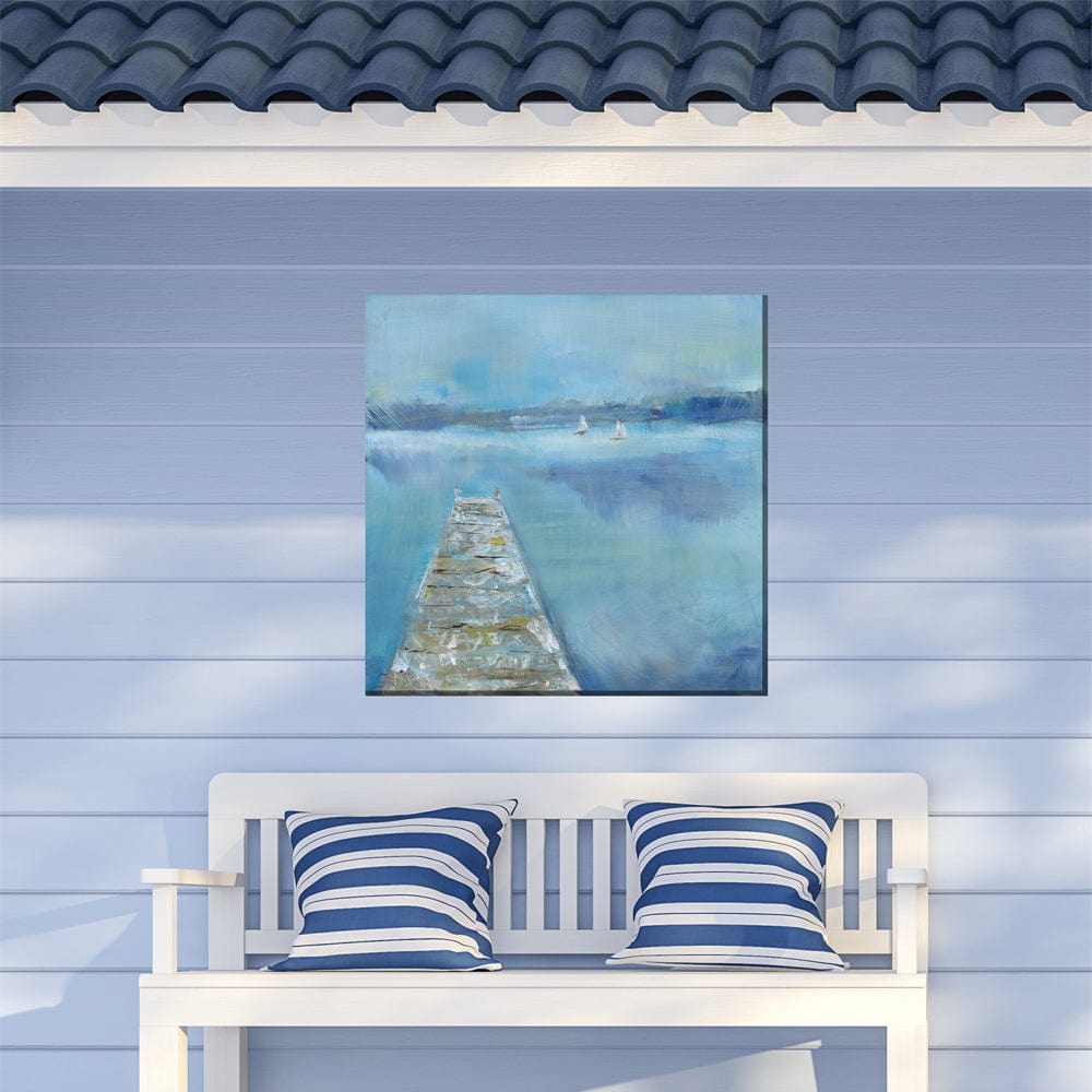 Shakey Dock Outdoor Canvas Art - Outdoor Art Pros