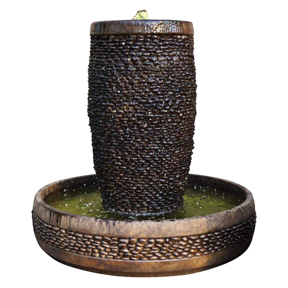 Shimmering Stones Garden Fountain - Outdoor Art Pros