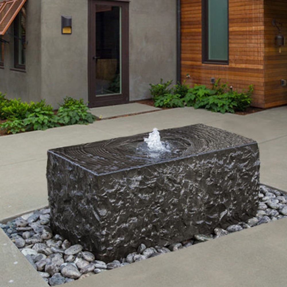 Shizukesa Stone Outdoor Fountain - Outdoor Art Pros