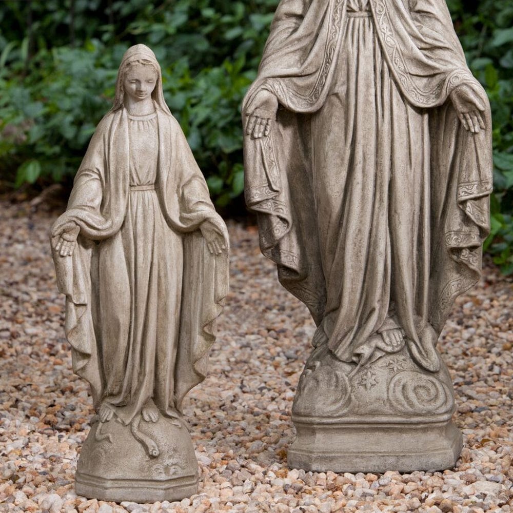 Small Madonna Garden Statue - Outdoor Art Pros