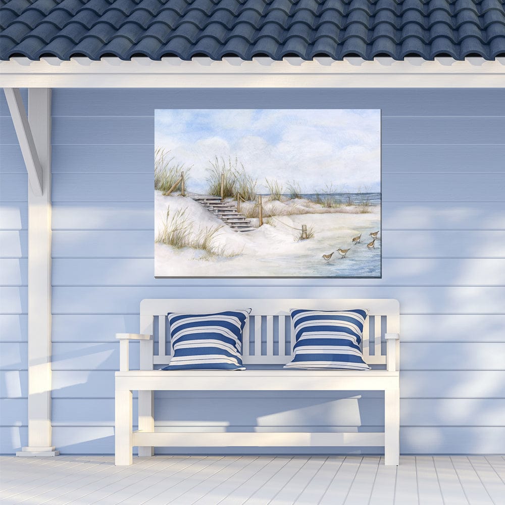 Soft Sands Outdoor Canvas Art - Outdoor Art Pros