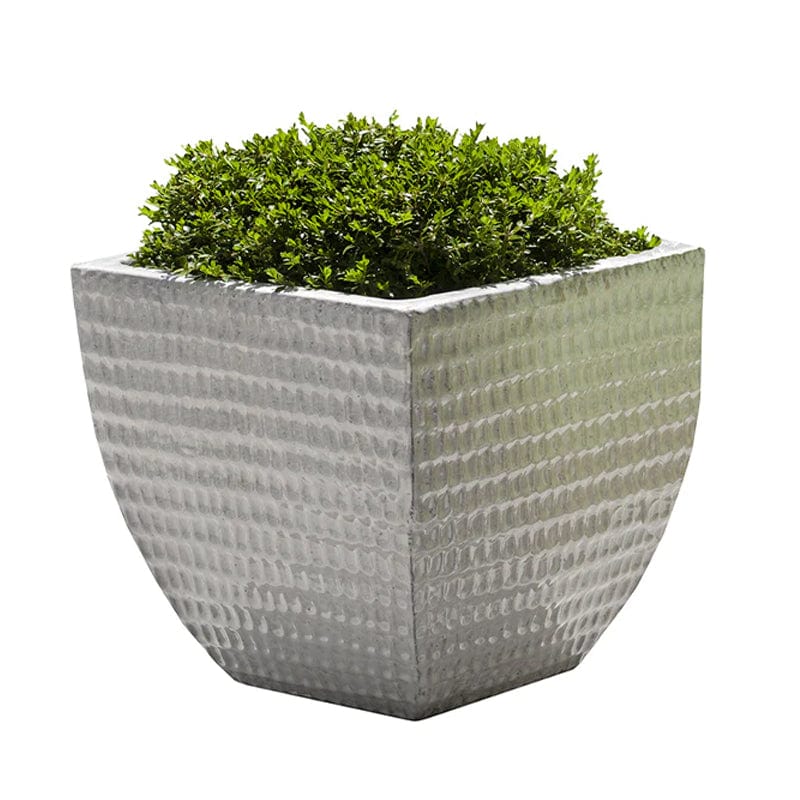 Square Dimple Planter Nested Set of 3 | Glazed Collection