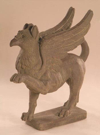 Al's Garden Art Standing Griffin Garden Statue - Thumbnail 2