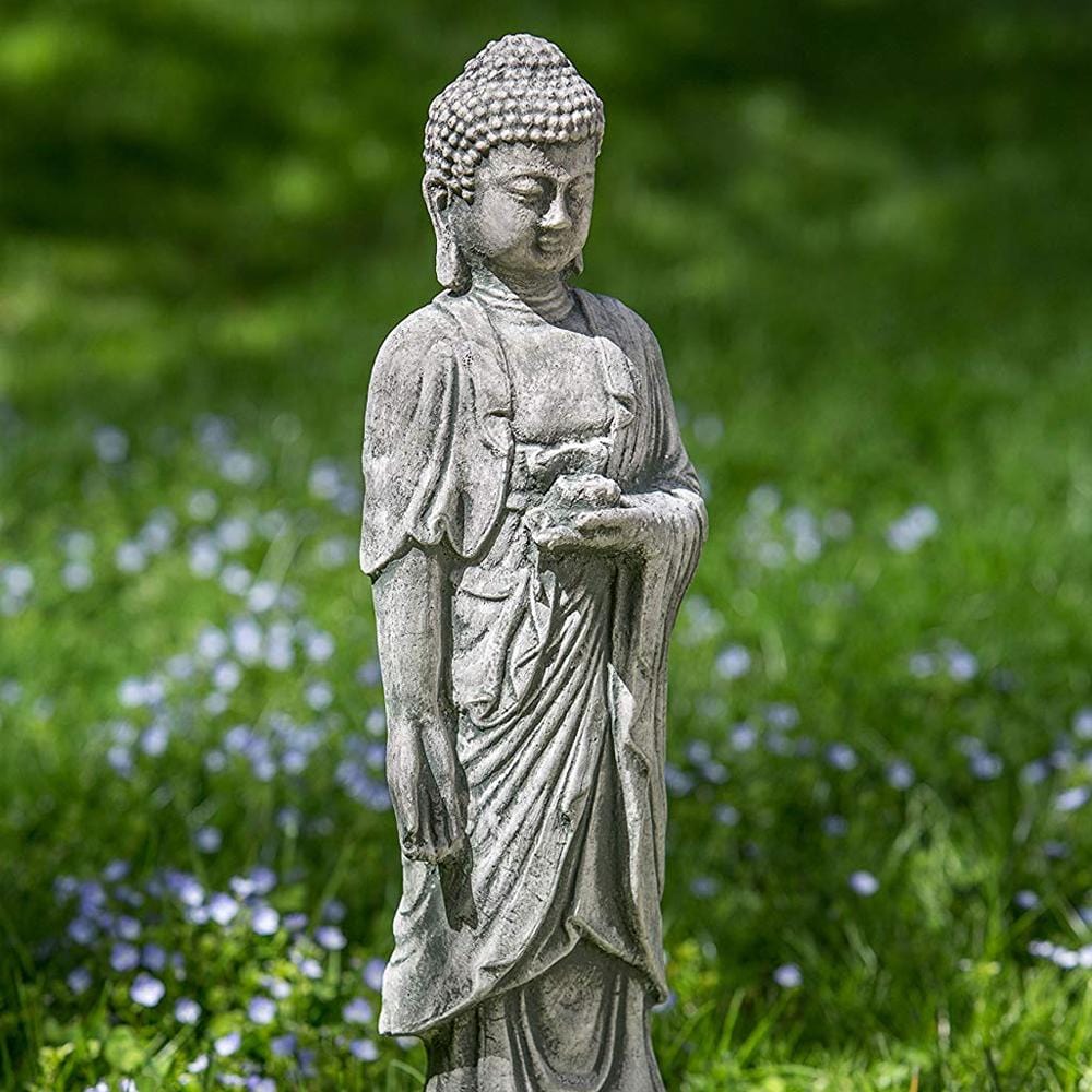 Standing Lotus Buddha - Outdoor Art Pros