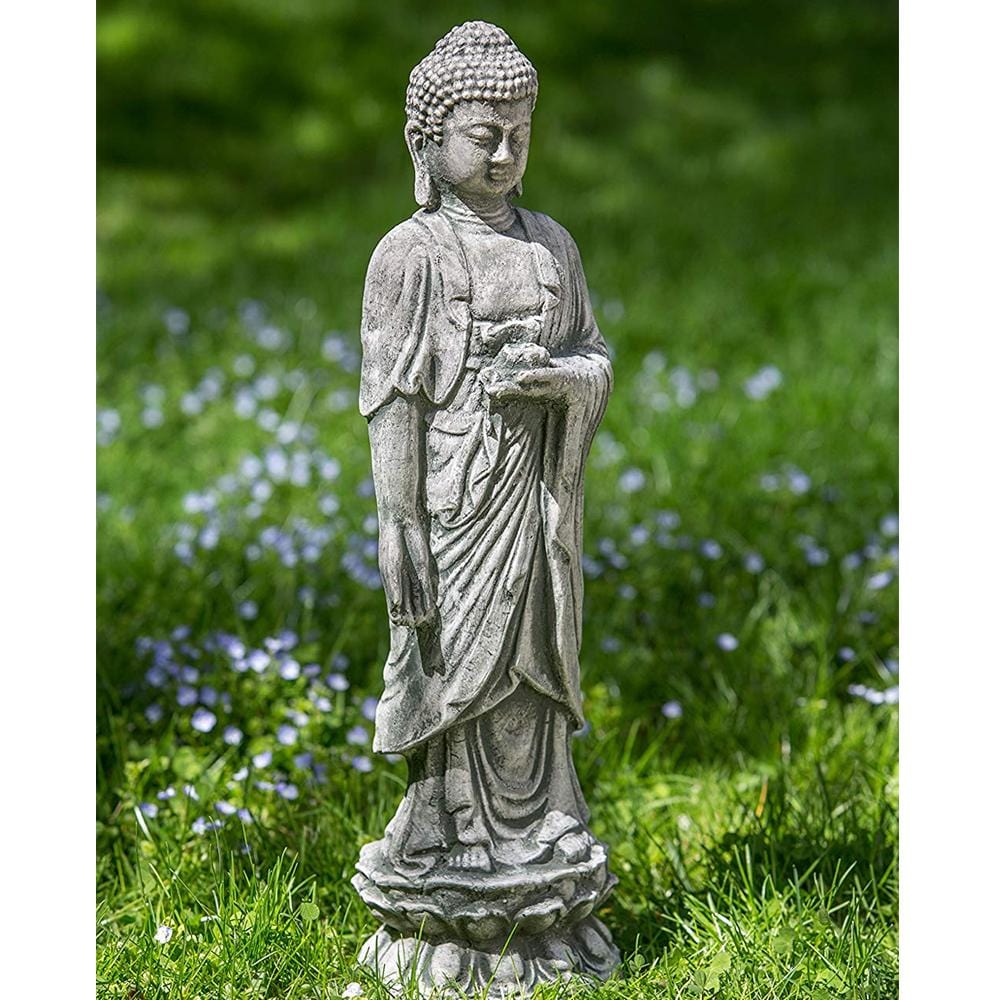 Standing Lotus Buddha - Outdoor Art Pros