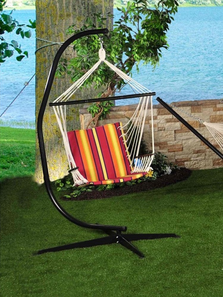 Bliss Metro Hammock Chair (Sun Stripe) - Outdoor Art Pros
