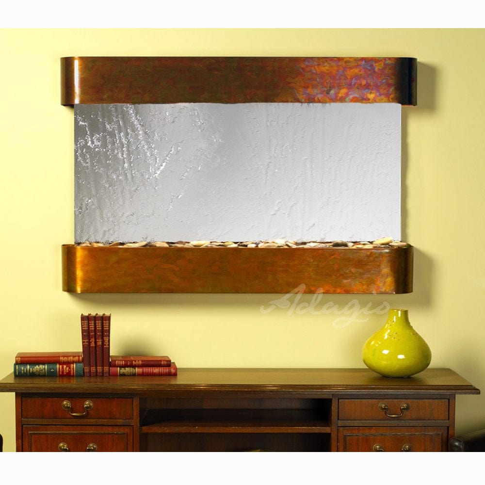 SunriseSprings-SilverMirror-RusticCopper-Rounded-White - Outdoor Art Pros