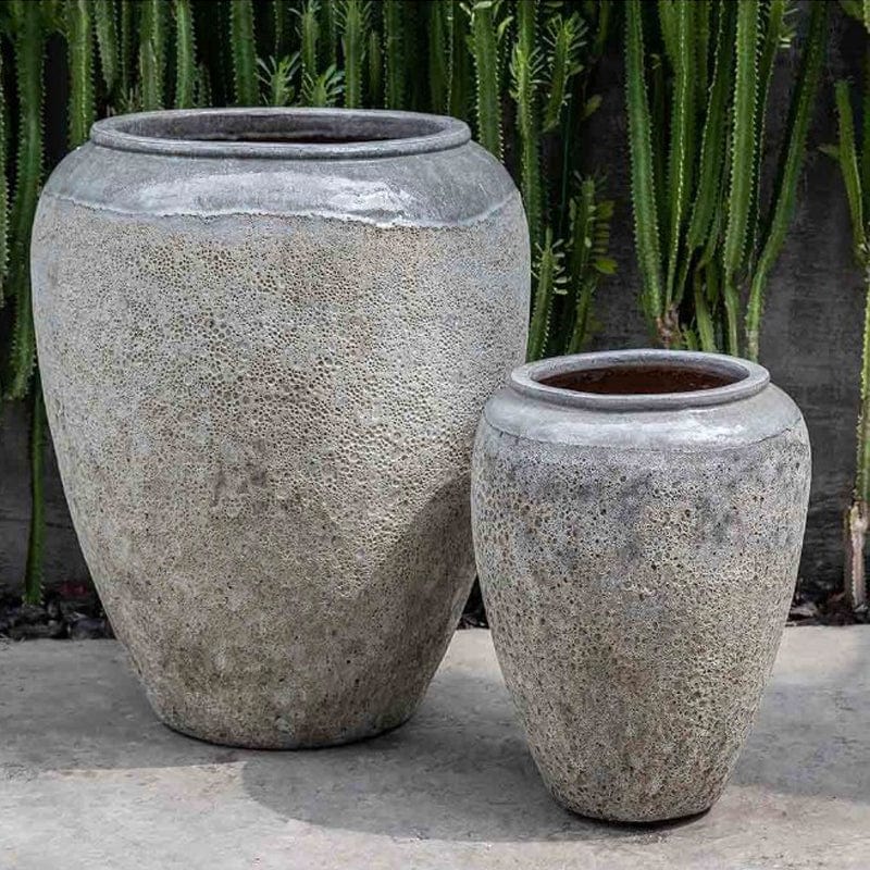 Sureda Jar in Angkor Grey Mist - Set of 2 - Outdoor Art Pros