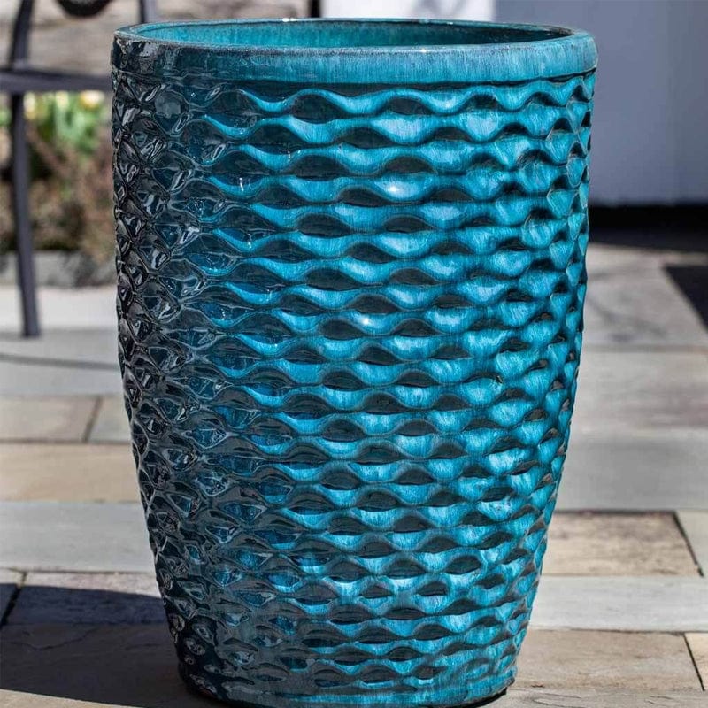 Tall Honeycomb Planter Nested Set of 4 | Glazed Collection