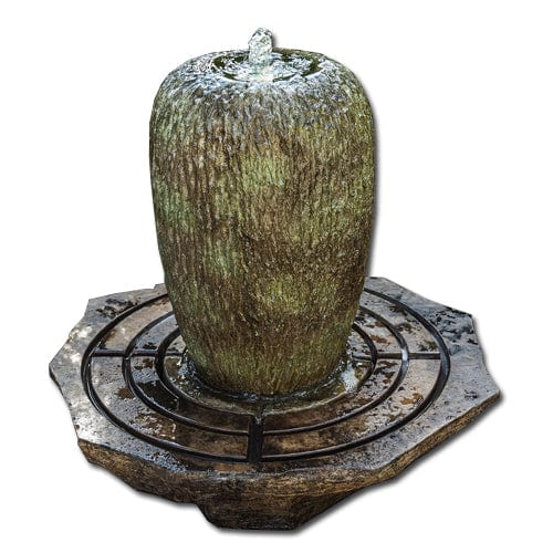 Tall Organic Bowl Fountain - Outdoor Art Pros