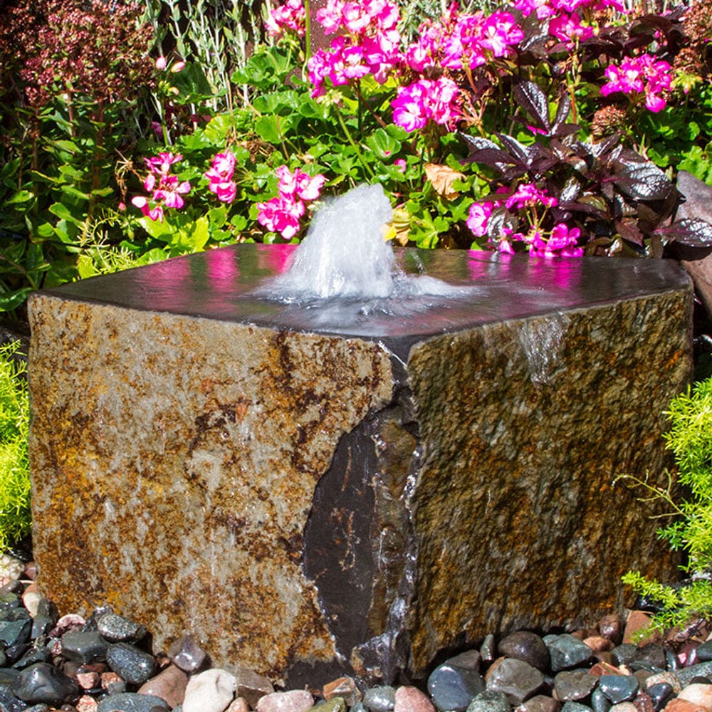 Tamaishi Stone Garden Fountain - Outdoor Art Pros