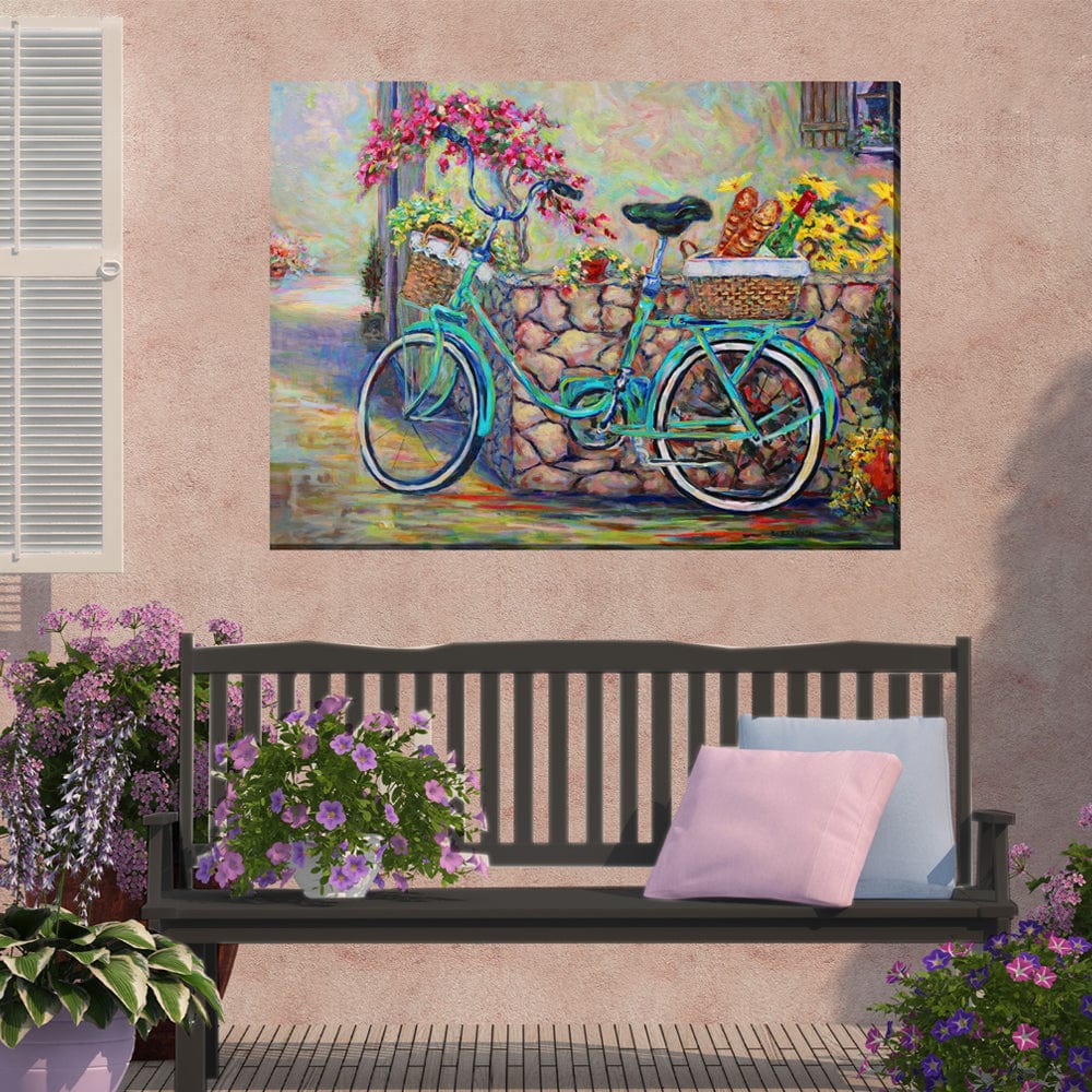 The Sweet Life Outdoor Canvas Art - Outdoor Art Pros