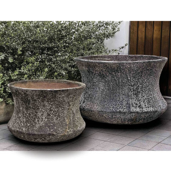 Aegean Thira Planter Set of 2 - Outdoor Art Pros