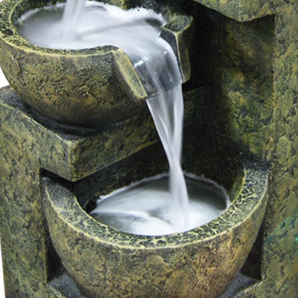Three Tier Pot Water Fountain - Outdoor Art Pros