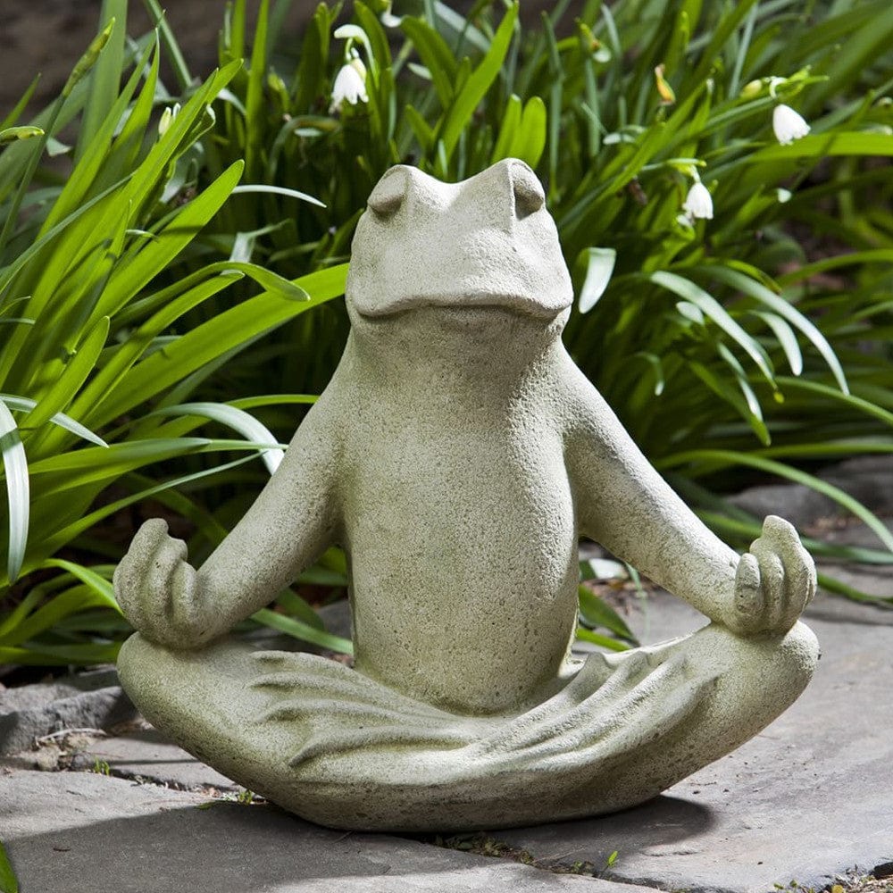 Totally Zen Too Cast Stone Garden Statue - Outdoor Art Pros