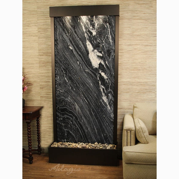 TranquilRiver_FlushMountedTowardsRearOfTheBase_-BlackSpiderMarble-AntiqueBronze-White - Outdoor rt Pros