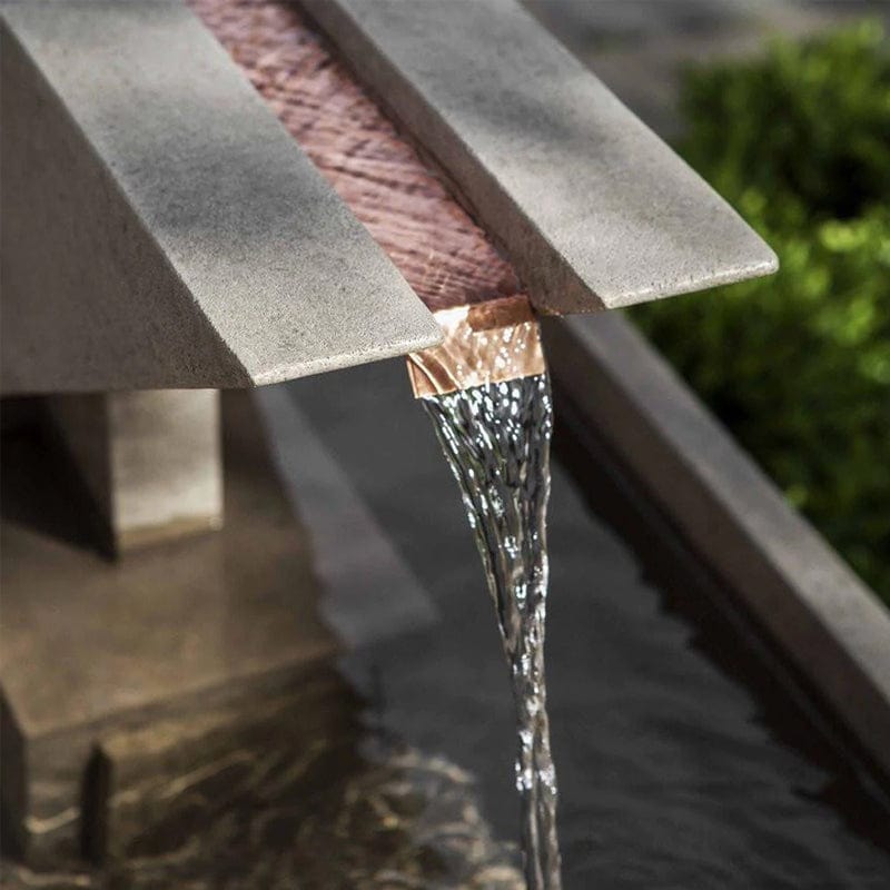 Triad Modern Water Fountain -Outdoor Art Pros