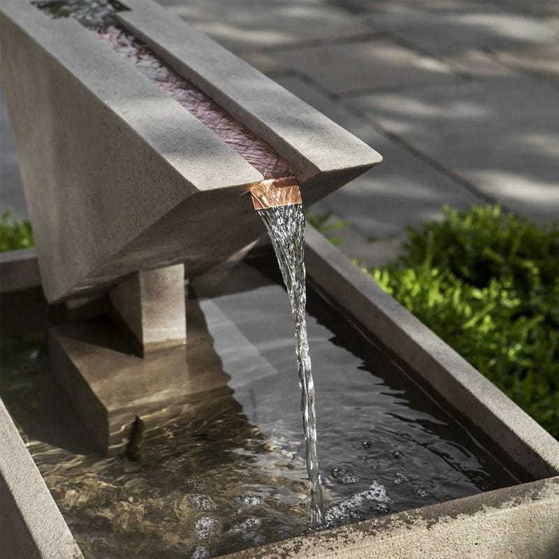 Triad Modern Water Fountain -Outdoor Art Pros