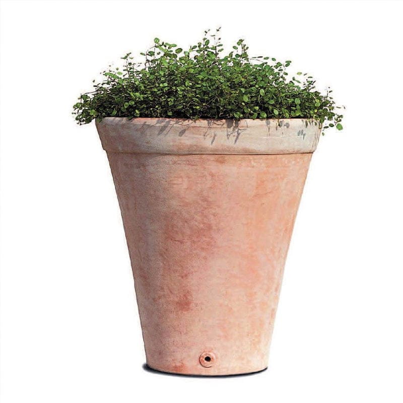 Usuki Planter Set of 2 in Terra Cotta Finish - Outdoor Art Pros