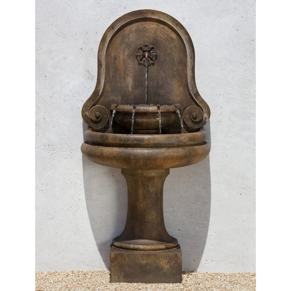 Valencia Wall Outdoor Water Fountain - Outdoor Art Pros