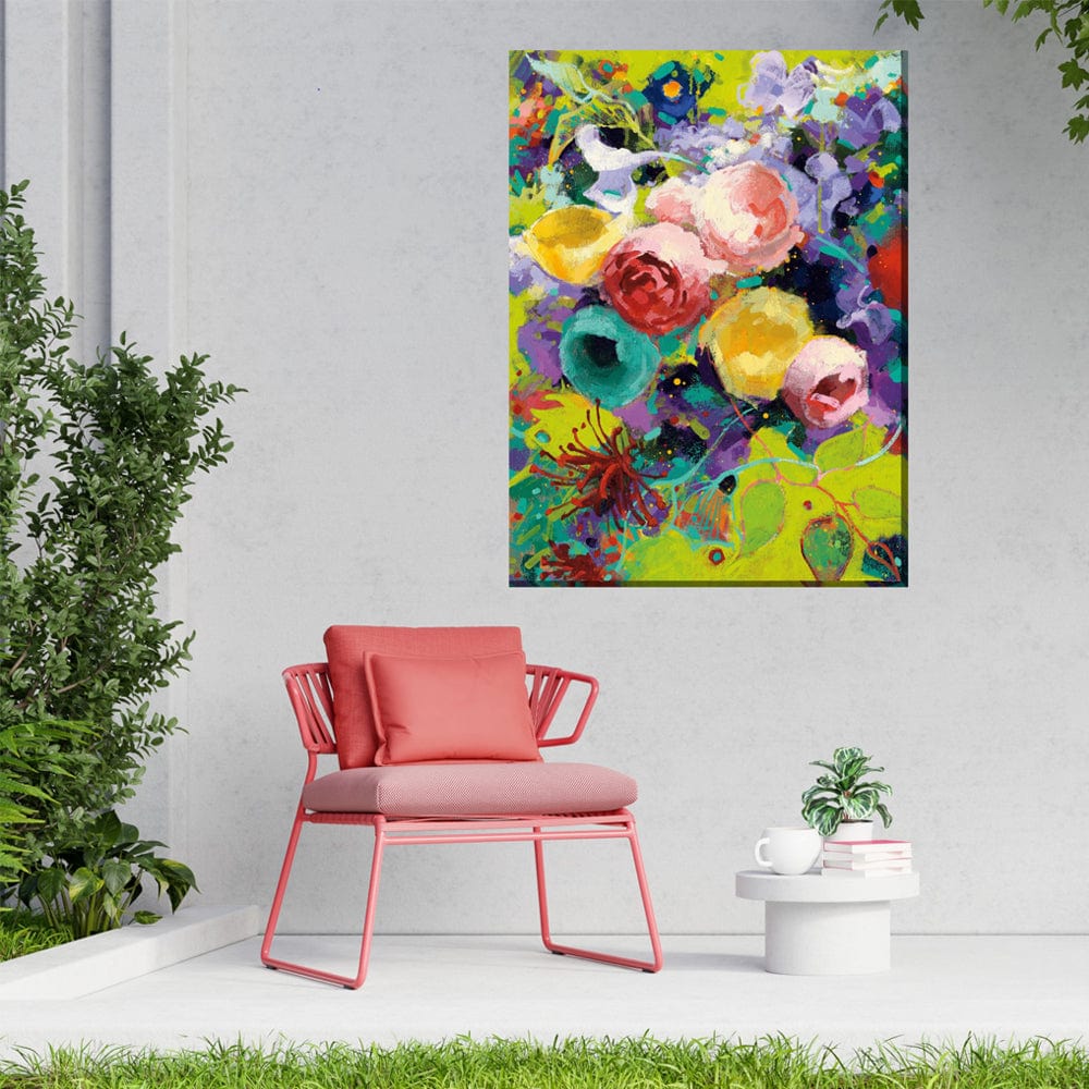 Vivacious Outdoor Canvas Art - Outdoor Art Pros