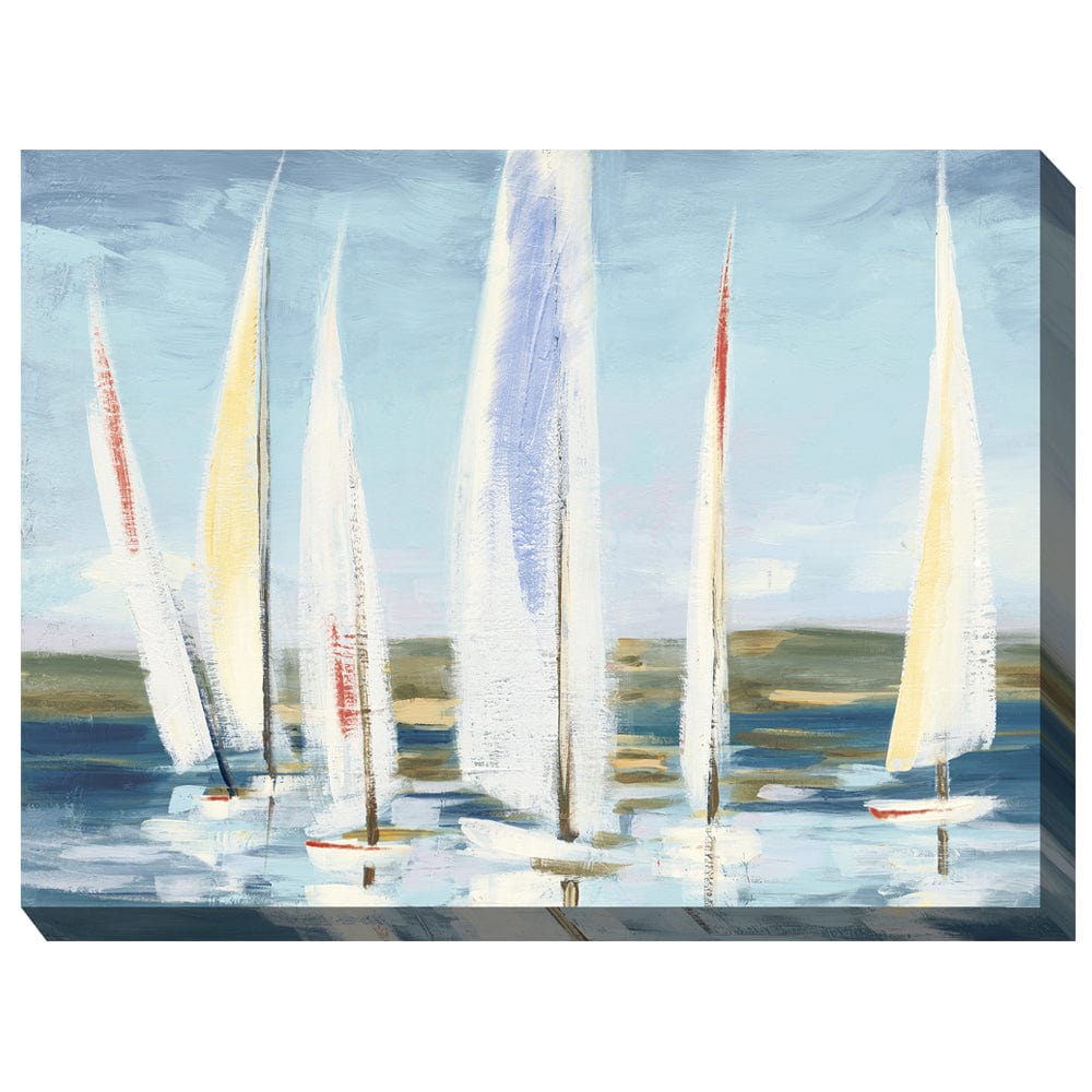Wind in the Sails Outdoor Canvas Art - Outdoor Art Pros