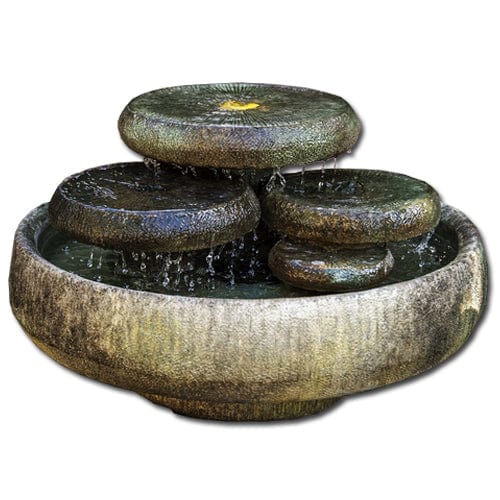 Water Lilies Fountain - Outdoor Art Pros