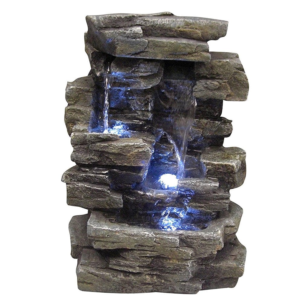 Waterfall Tabletop Fountain - Outdoor Art Pros