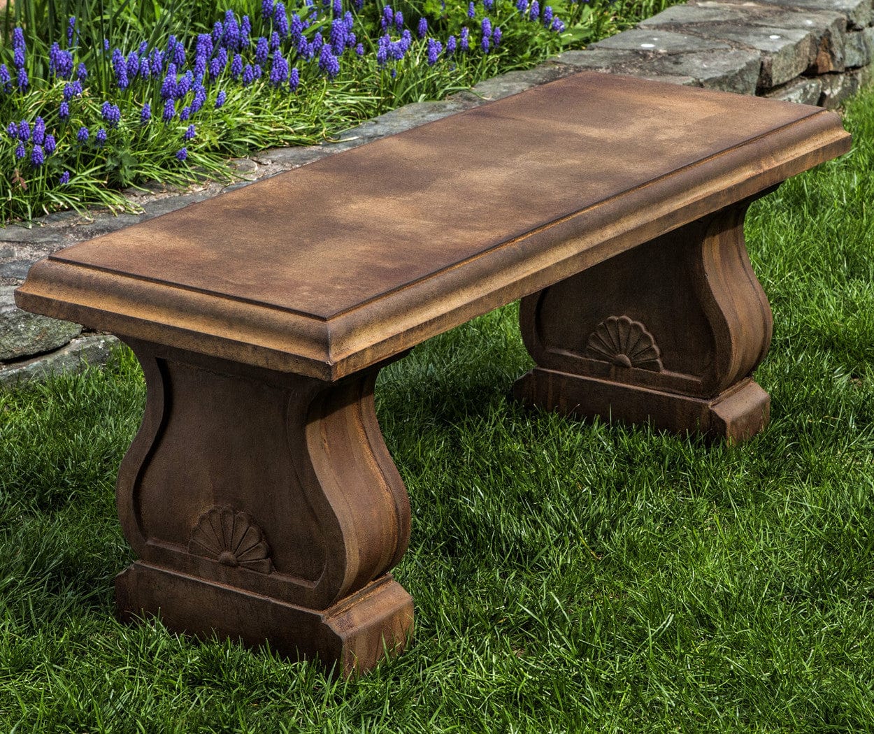 Campania Westland Garden Bench - Outdoor Art Pros