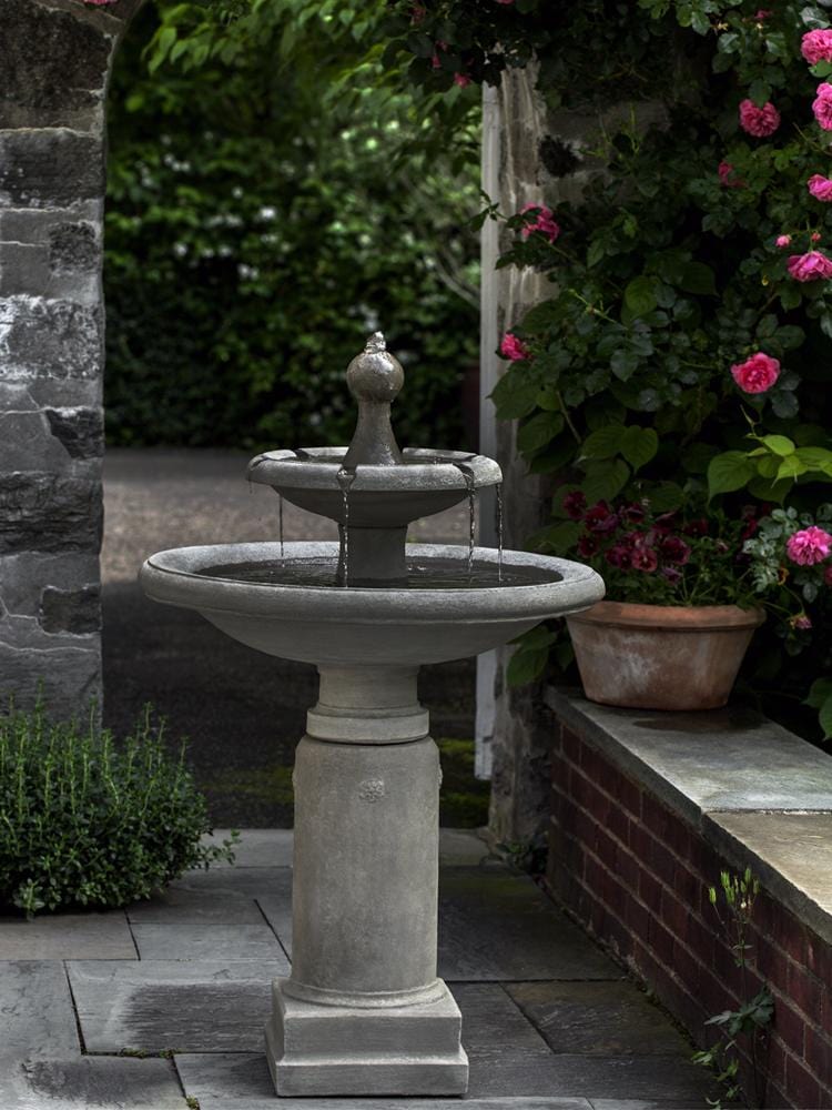 Westover Two Tier Garden Fountain - Outdoor Art Pros