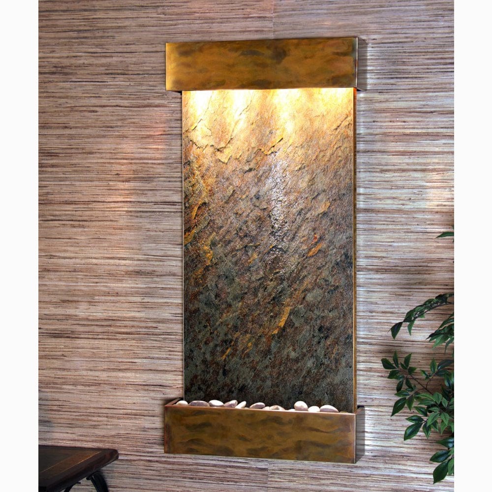 WhisperingCreek-GreenFeatherStone-RusticCopper-White - Outdoor Art Pros